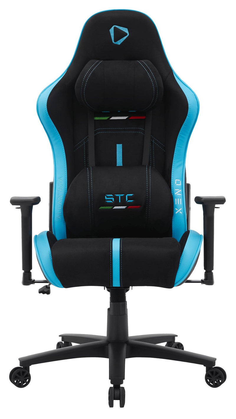 Chair Gaming Onex Stc Alcantara Serie L - Black Blue