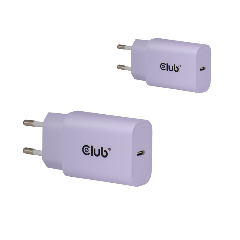 CLUB3D Lifemyle Charger USB-C 30WATT, 2MK Lila Retail
