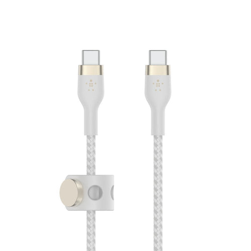 Belkin Boost Charge Pro Flex USB Cable 2M USB 2.0 USB C White — image 1