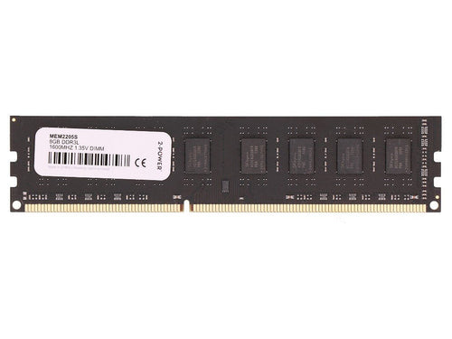 2-POWER Memory DDR3L 8GB 1600MHZ 1.35V DIMM MEM2205S — image 1