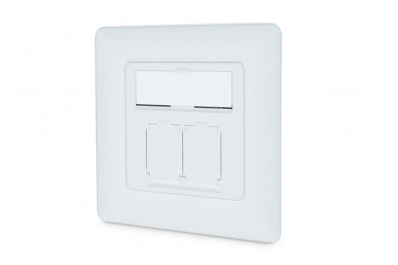 Digitus Socket Network CAT.6A Clase Ea, Design Compatible Apantallada, Recessed