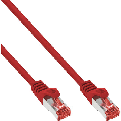 Inline Network Cable S/FTP Pimf CAT.6 250MHZ Pvc Cca Red 7.5M — image 1