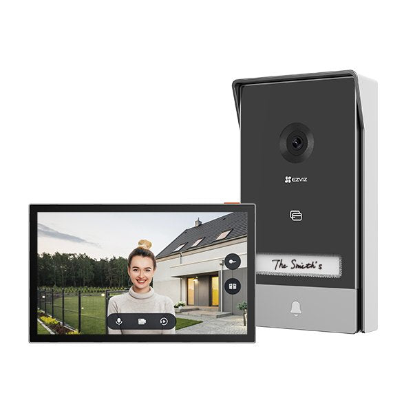 Kit Sistema 2 Video Porteros Wi-Fi Intercomunicación