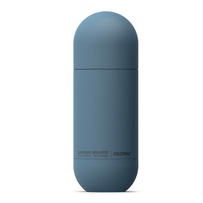 Asobu - Orb - Thermos Steel Inoxidable With Glass Blue — image 1