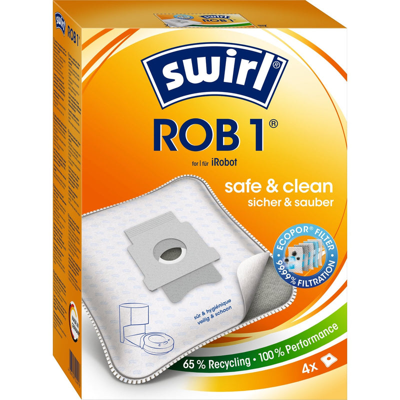 Swirl Rob 1 Bag Polvo Robot Vacuum Cleaner
