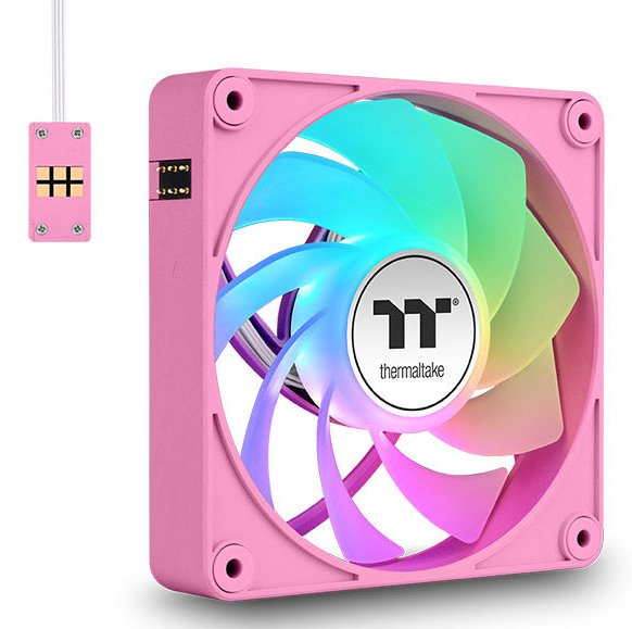 Thermaltake Fan PC CL-F229-PL14PK-A Pink Neón