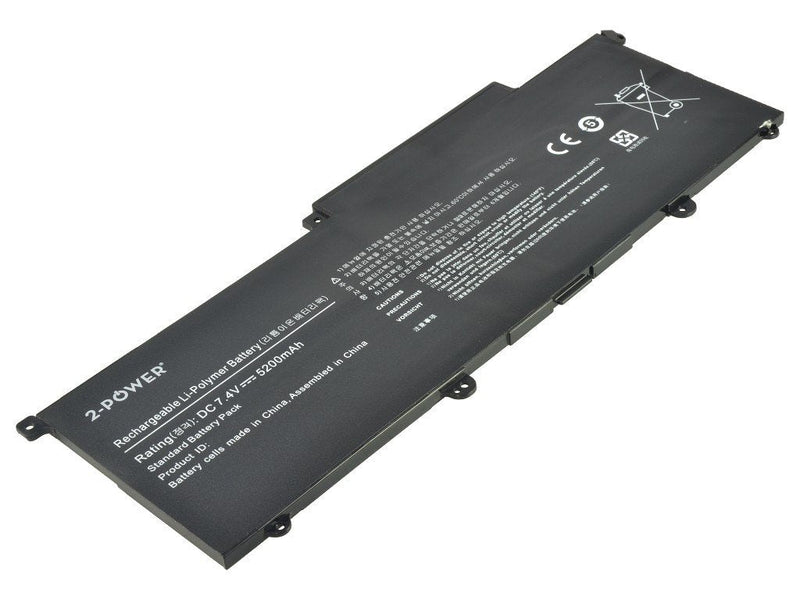 2-POWER Battery 7.4V 5200MAH Samsung 900X3C CBP3406A