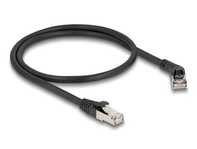 Delock RJ45 Network Cable CAT.6A S/FTP Male a Male Gerade 0,5M Black — image 1