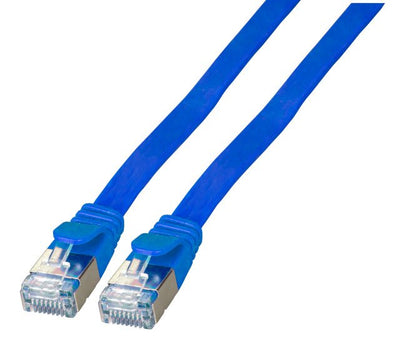 Cable Efb RJ45 Flach And Network U FTP, CAT.6A, Pvc, 3.0M, Blue — image 1
