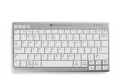 Bakkerelkhuizen Ultraboard 950 Wireless Keyboard RF Wireless QWERTY English Ee. Uu. Grey White — image 1