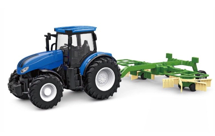 Amewi Rc Traktor With Kreiselschwader Liion 500MAH Blue/6+