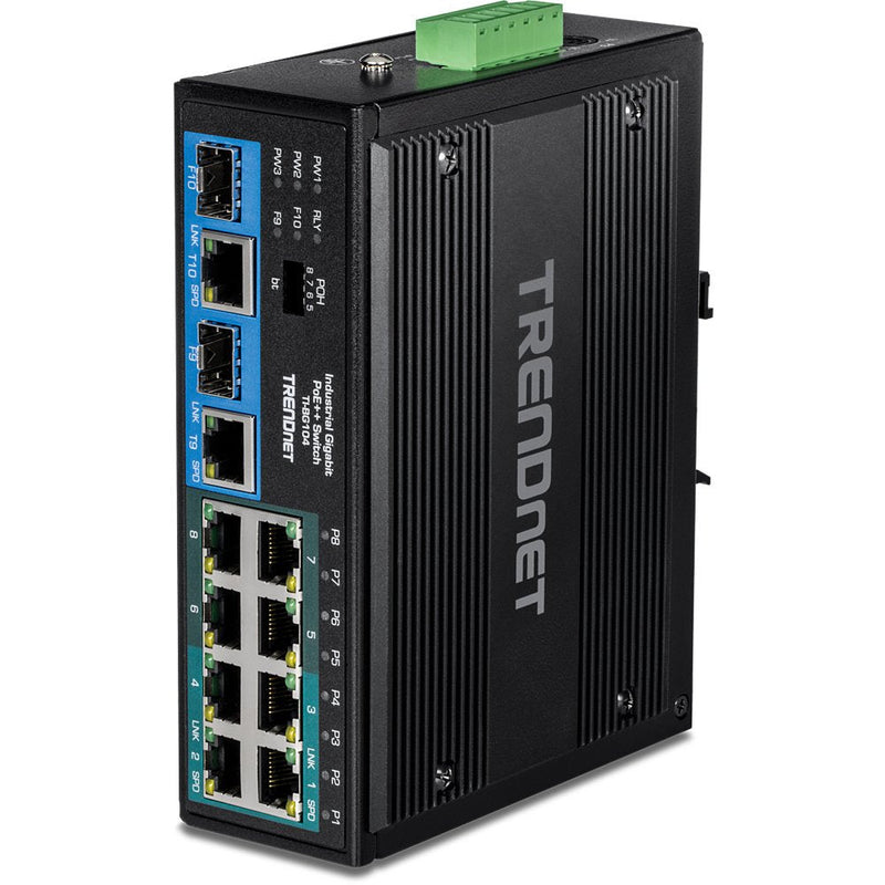 Trendnet TI-BG104 Switch No Administrado Gigabit Ethernet (10/100/1000) Energía Sobre Ethernet (PoE) Black