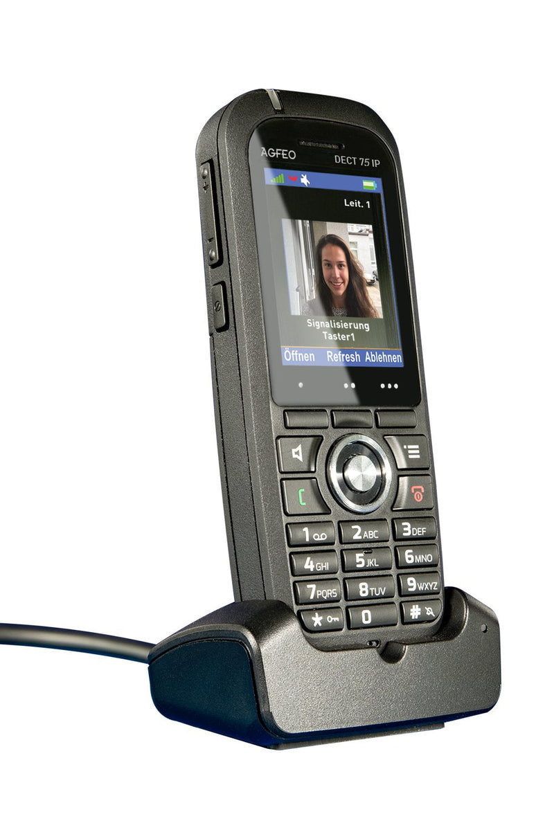 Agfeo Dect 75 IP Phone IP Black TFT