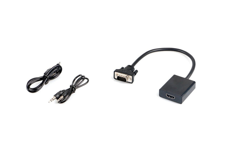 Microconnect Mongghdmi Adapter Cable Vídeo 0,3M HDMI Type a Standard VGA (d-sub) Black