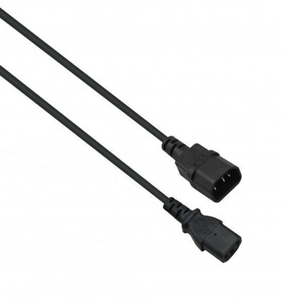 Helos Cable Power C13 a C14, Black 1,8M — image 1