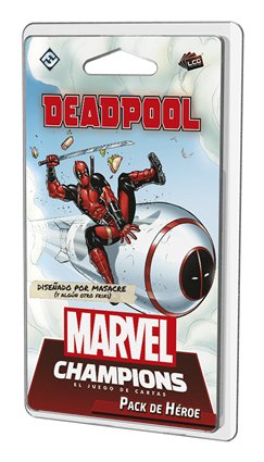 Set Of Desk Marvel Champions Deadpool Expanded Edad Recomendada 14 Years