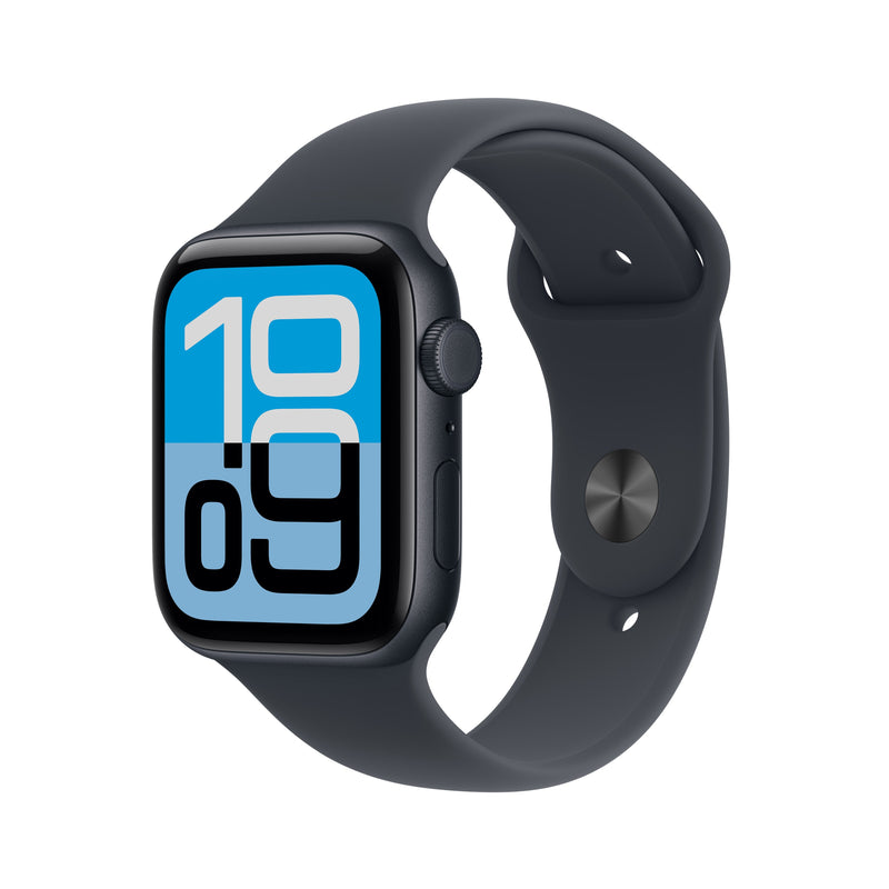 Apple Watch Se (3ND Generation) OLED 44MM Digital 368 X 448 Pixels Screen Touchscreen 5G Black Wi-Fi GPS (saté
