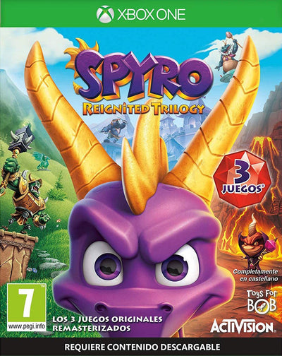 Set Spyro Reignited Trilogy - Xbox One Xbox One — image 1