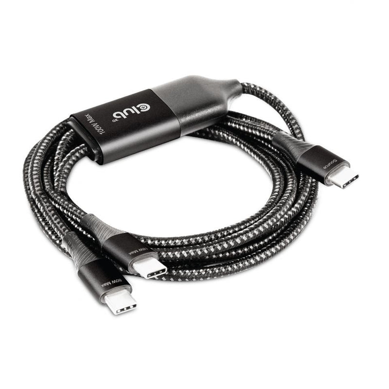 Cable Charging CLUB3D USB Type-c 2X Type-c 1,83M 100W PC / PC