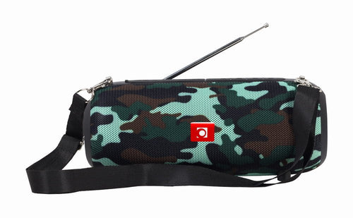 Gembird Bluetooth Speaker Laptop SPK-BT-17-CM Radio Fm, Microphone Integrado, Patrón Camo, Usb, Aux, microSD — image 1
