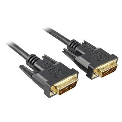 Sharkoon 5M DVI-d To DVI-d (18 + 1) Cable DVI Black — image 1