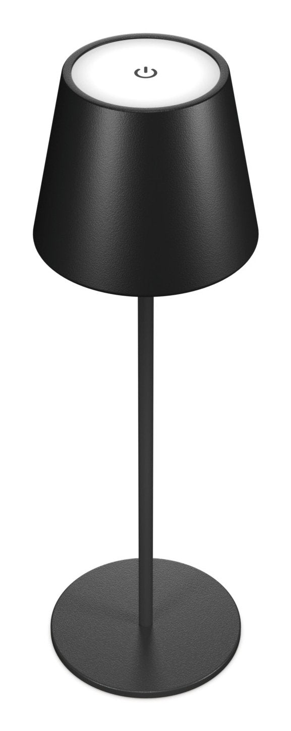 Realpower Led-lamp Desk Adjustable Kalt/Warm With Battery Black