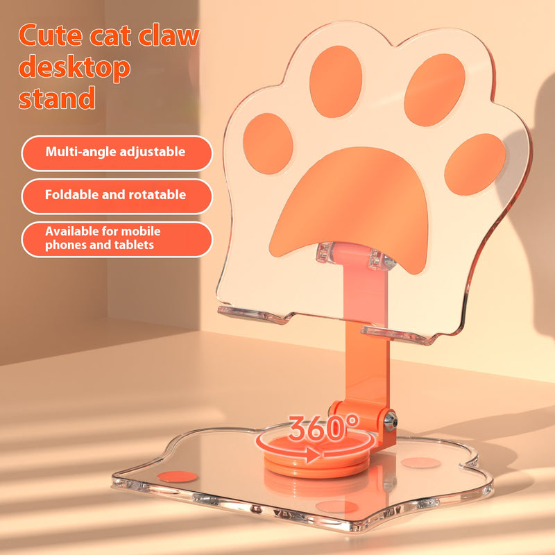 Acrylic Rotating Mobile Phone Stand Desktop