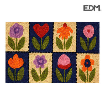 EDM Felpudo 60X40CM Model Flores — image 1