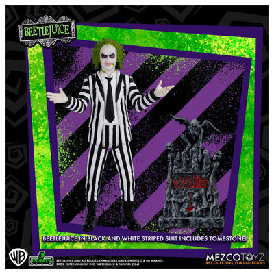 Figure Beetlejuice Striped Suite Beetlejuice 9,5CM — image 1