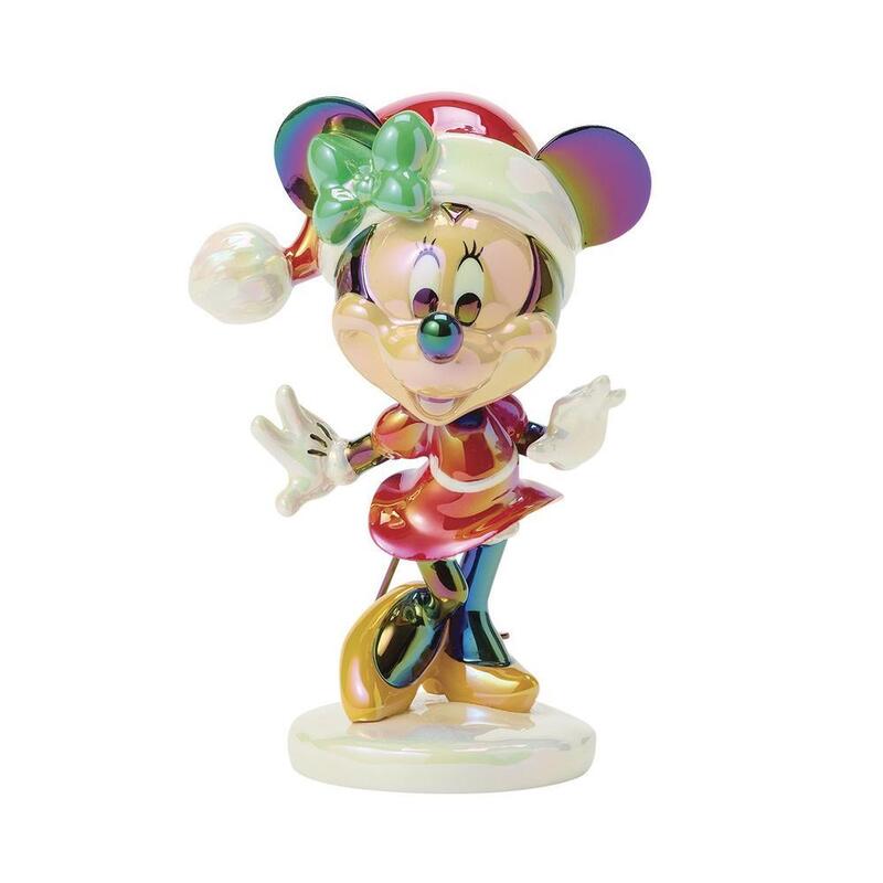 Enesco Figura Minnie Ratón Navideña