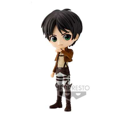 Figure Eren Yeager Ver.a Attack On Titan Q Posket 14CM — image 1