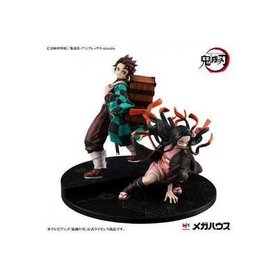 Figure Kamado Brother And Sister Precious G.e.m. Series Demon Slayer Kimetsu No Yaiba 17CM — image 1