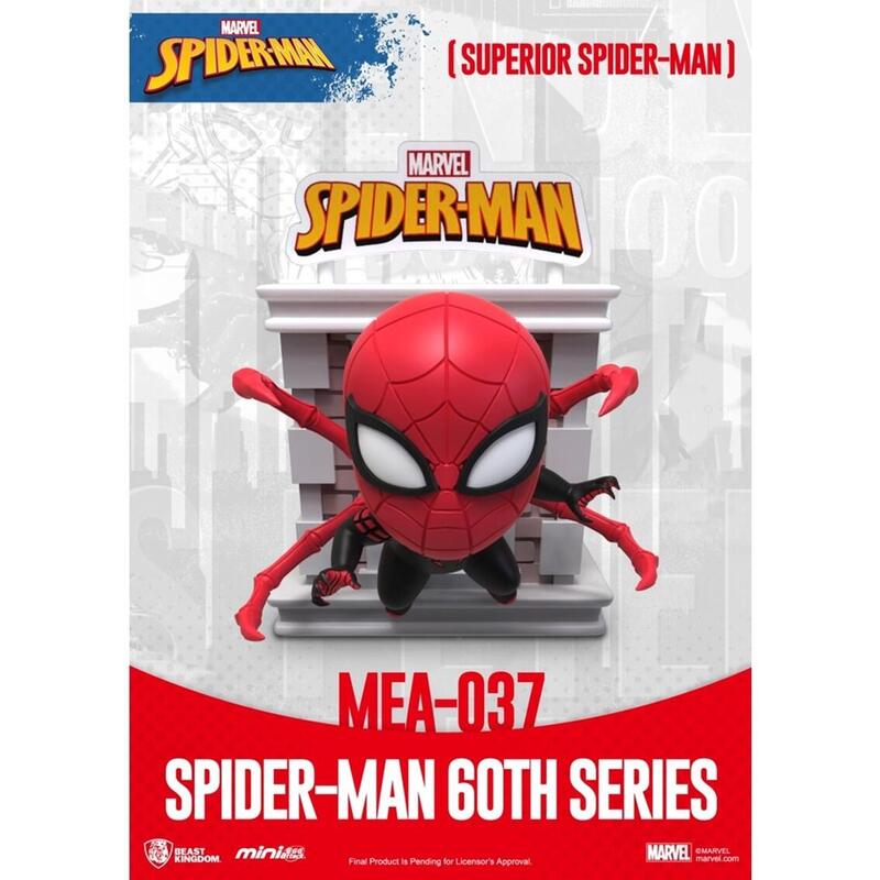 Figure Mini Egg Attack Marvel Spider Man Top Spider Man Serie 60 Aniversario