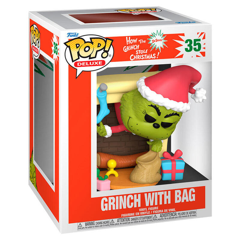 Figura Pop Deluxe The Grinch Con Bolsa