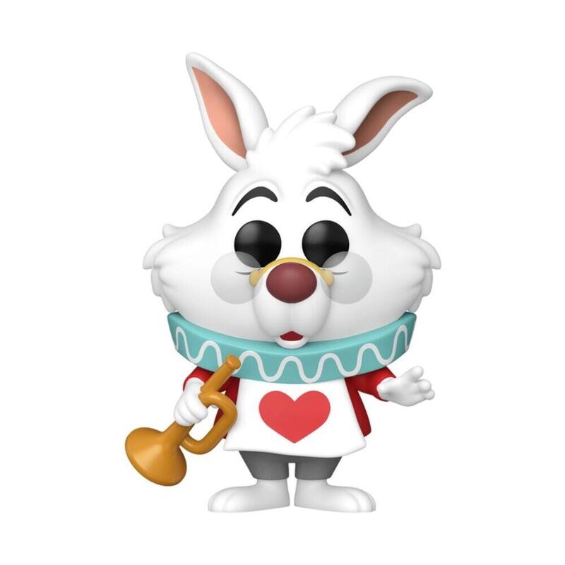 Figura Pop Disney Alice In Wonderland Blanco Rabbit Con Horn