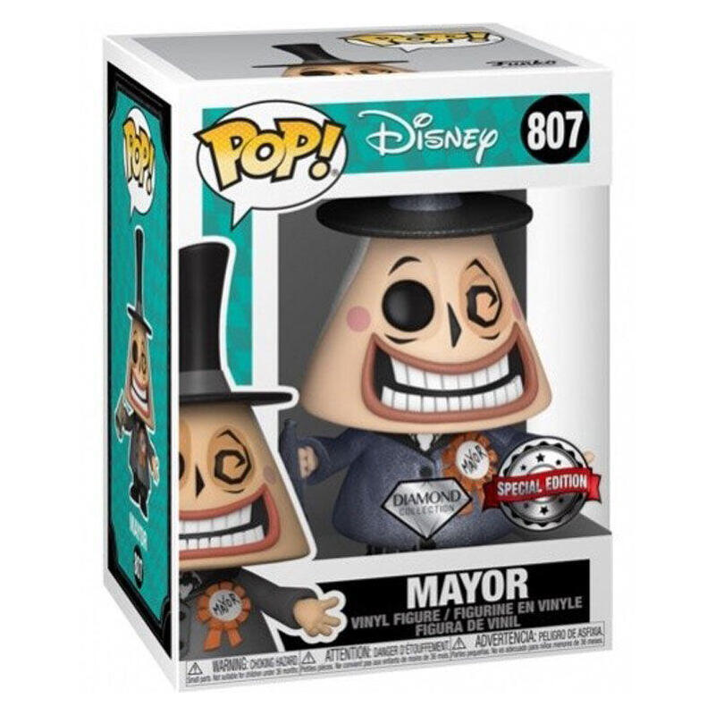 Figure Pop Disney Pesadilla Antes Christmas Mayor Exclusive