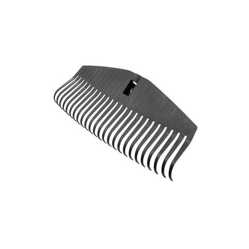 Fiskars Head Rake 25 Teeth Conectable With Handle Solid Fiskars, Wide 51,1CM, Teeth Plastic Black