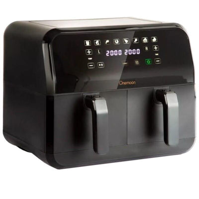Fryer Without Oil Onemoon D8 Double Basket 4L + 4L Black — image 1