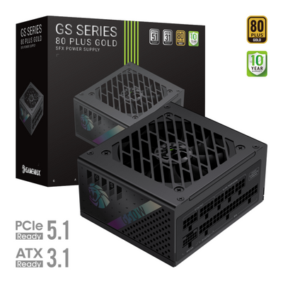 Gamemax Power Supply Power PSU Gs 650G 650W Sfx Full Modular Gs 650G — image 1