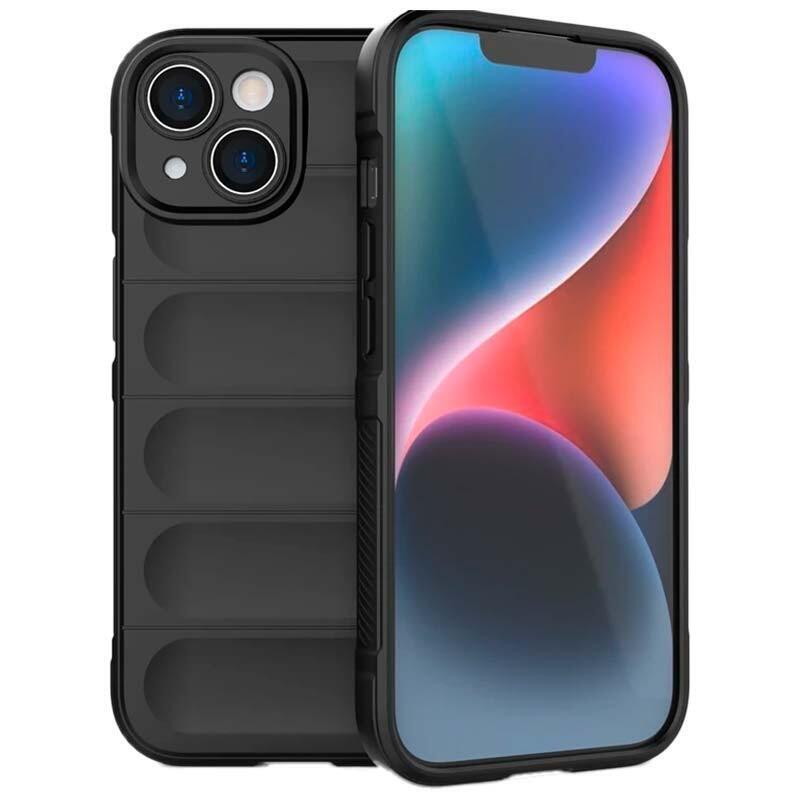Case Silicone Wave Iphone 15 Black