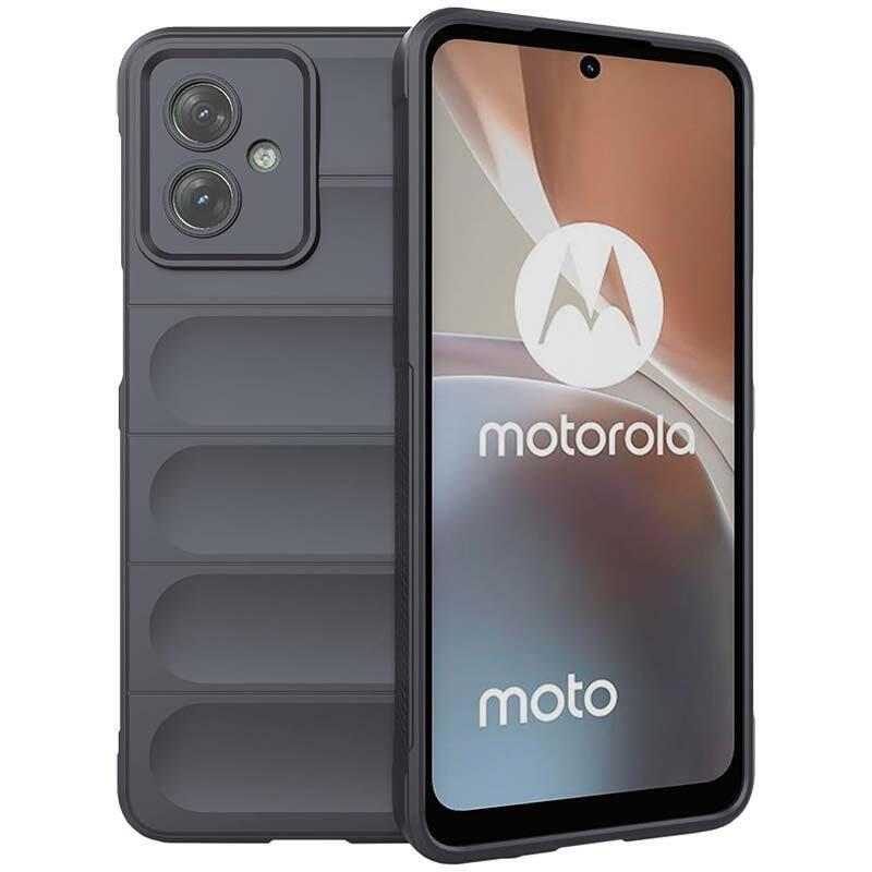 Case Silicone Wave Motorola Moto G54 Grey