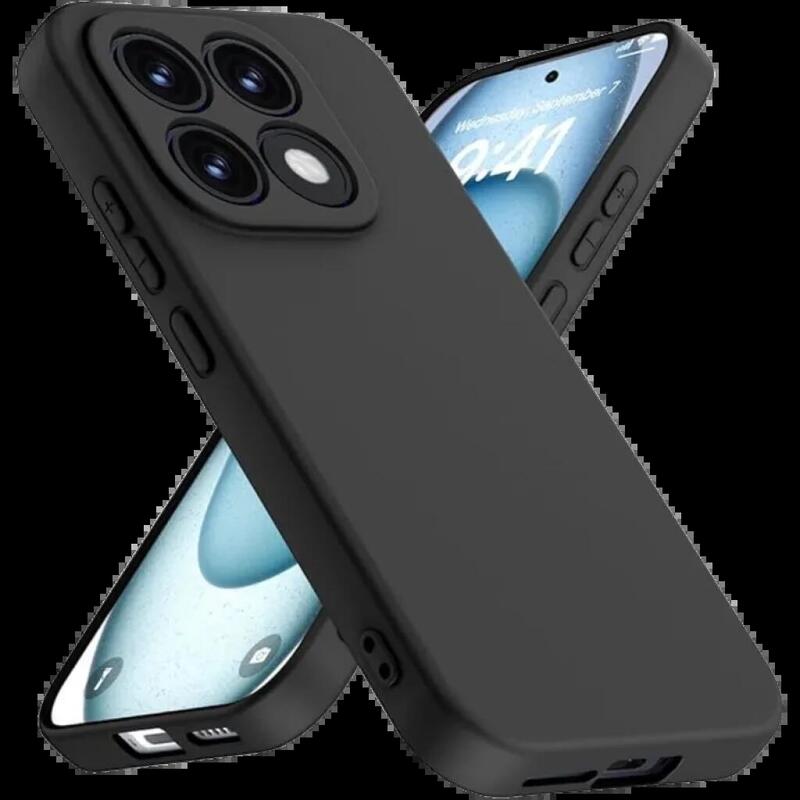 Case Xiaomi 17 Square Liquid Premium Black