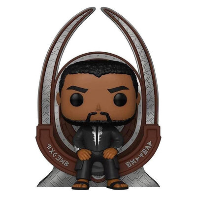 Funko Pop Black Panther T'challa On Throne (1113) Dlx Exclusivo — image 1