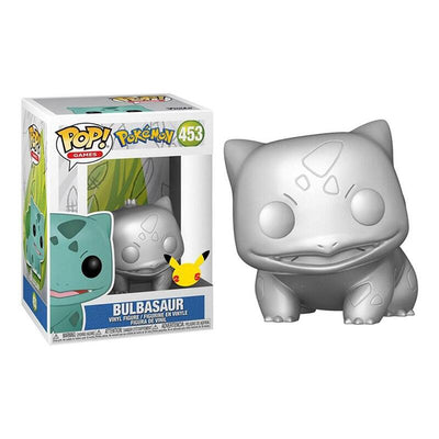 Funko Pop Jumbo Pokemon S6 Bulbasaur Silver Efecto Metallic 10PULGADAS Edition Special Exclusivo 59874 — image 1