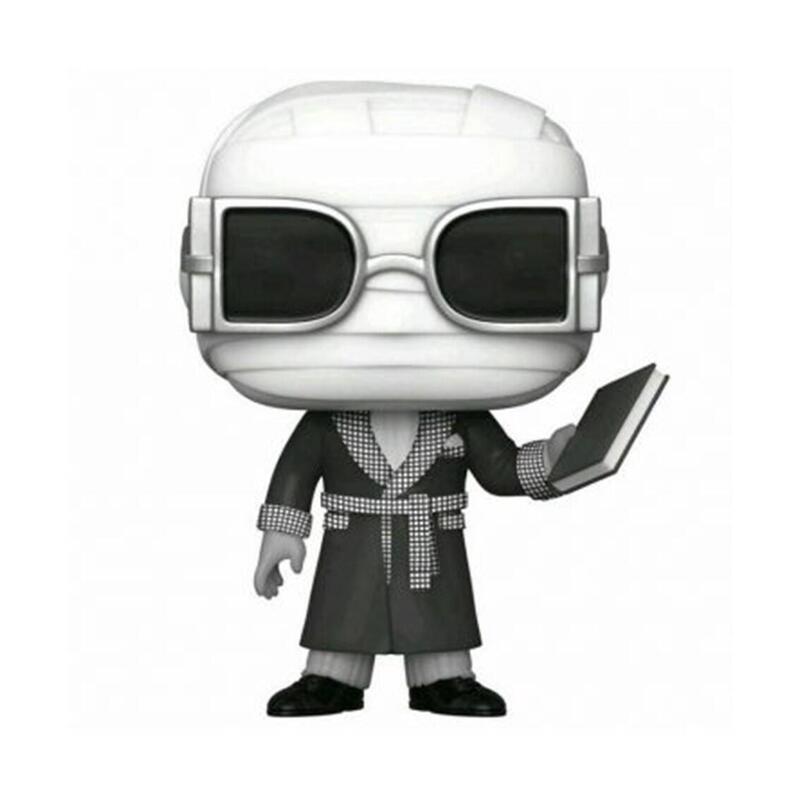 Funko Pop Movies Universal Studios Monsters Hombre Invisible Negro & Blanco Exclusivo Nº 608 Caja Genuine