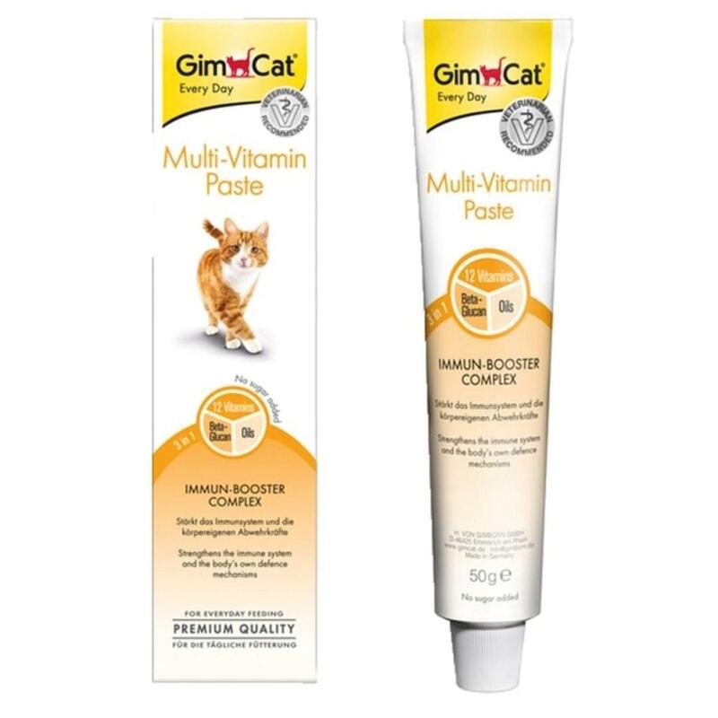 Gimcat Multi-vitamin Paste – Premio Gatos – 200G