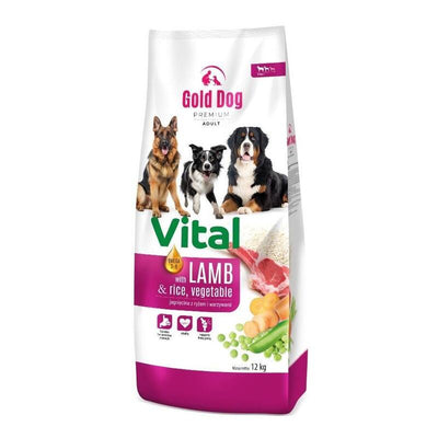 Gold Dog Premium Vital Cordero And Arroz - Alimento Seco Perros - 12KG — image 1