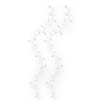 Garland LED Decorativa Indoor Multicolour With Alambre Silver 80 Leds 1,5M — image 1