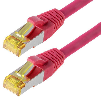 Helos Network Cable S/FTP CAT.6A Magenta 15,0M — image 1
