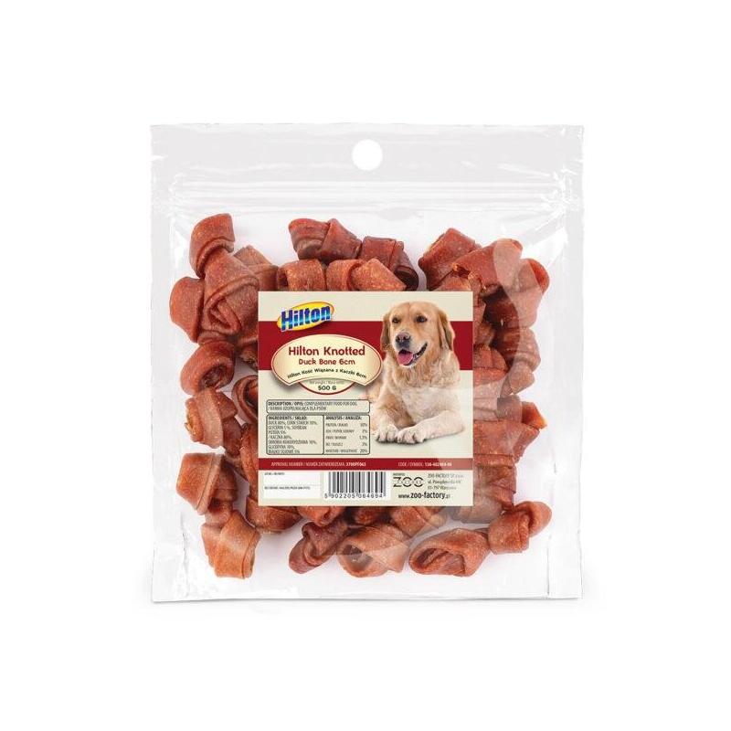 Hilton Knotted Duck Bone 6CM - Masticable Perros - 500G